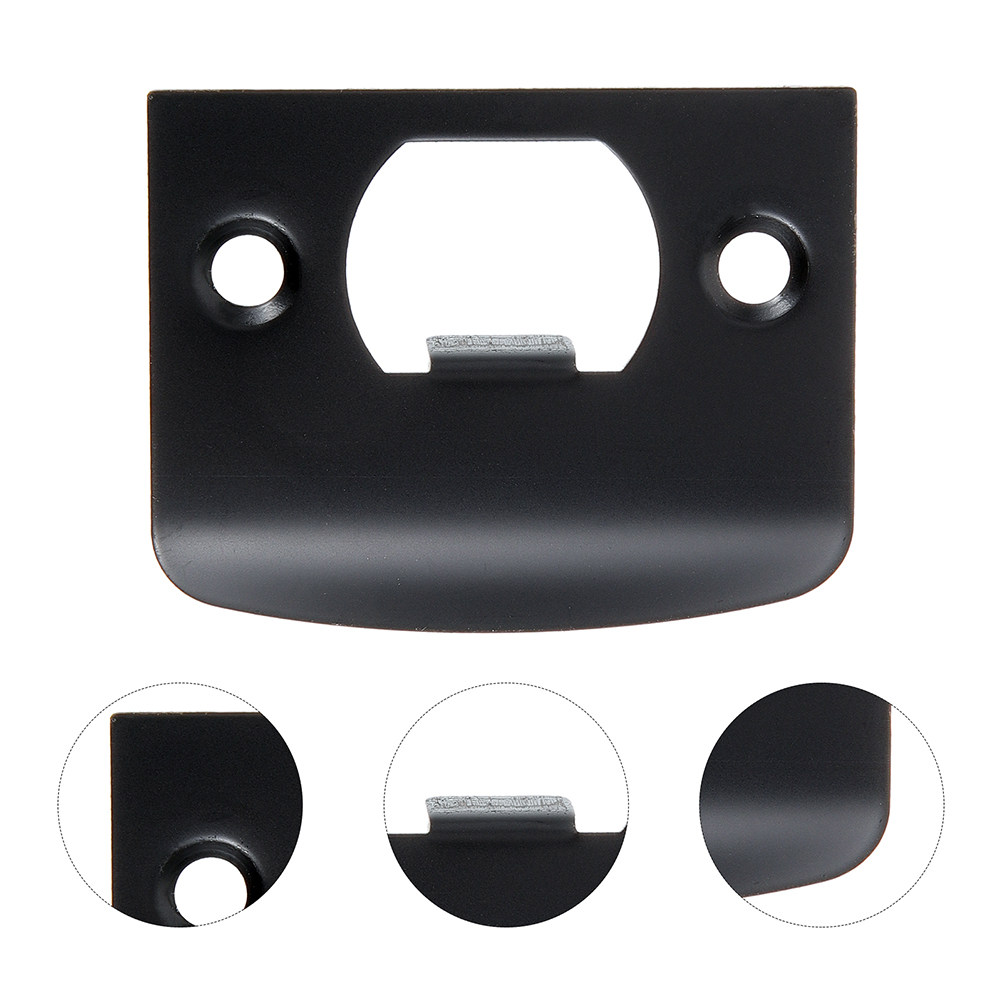 Home Security Door - 2Pcs Stainless Steel Door Strike Plate