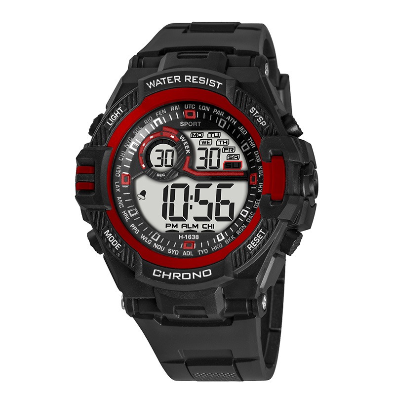 Home Security Electronics - Waterproof Sports Watch Luxury Electronic Watch
