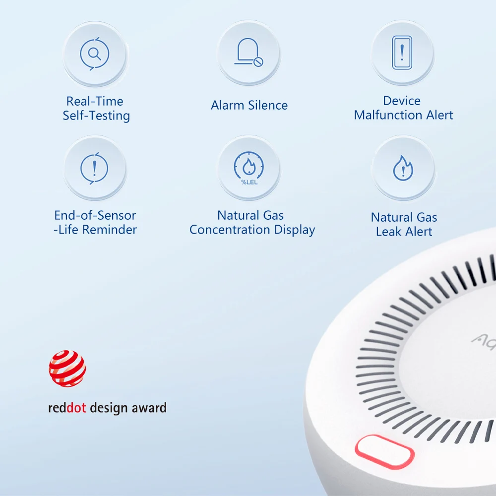 Aqara Natural Gas Detector Sma - Home Security Xiaomi review and price