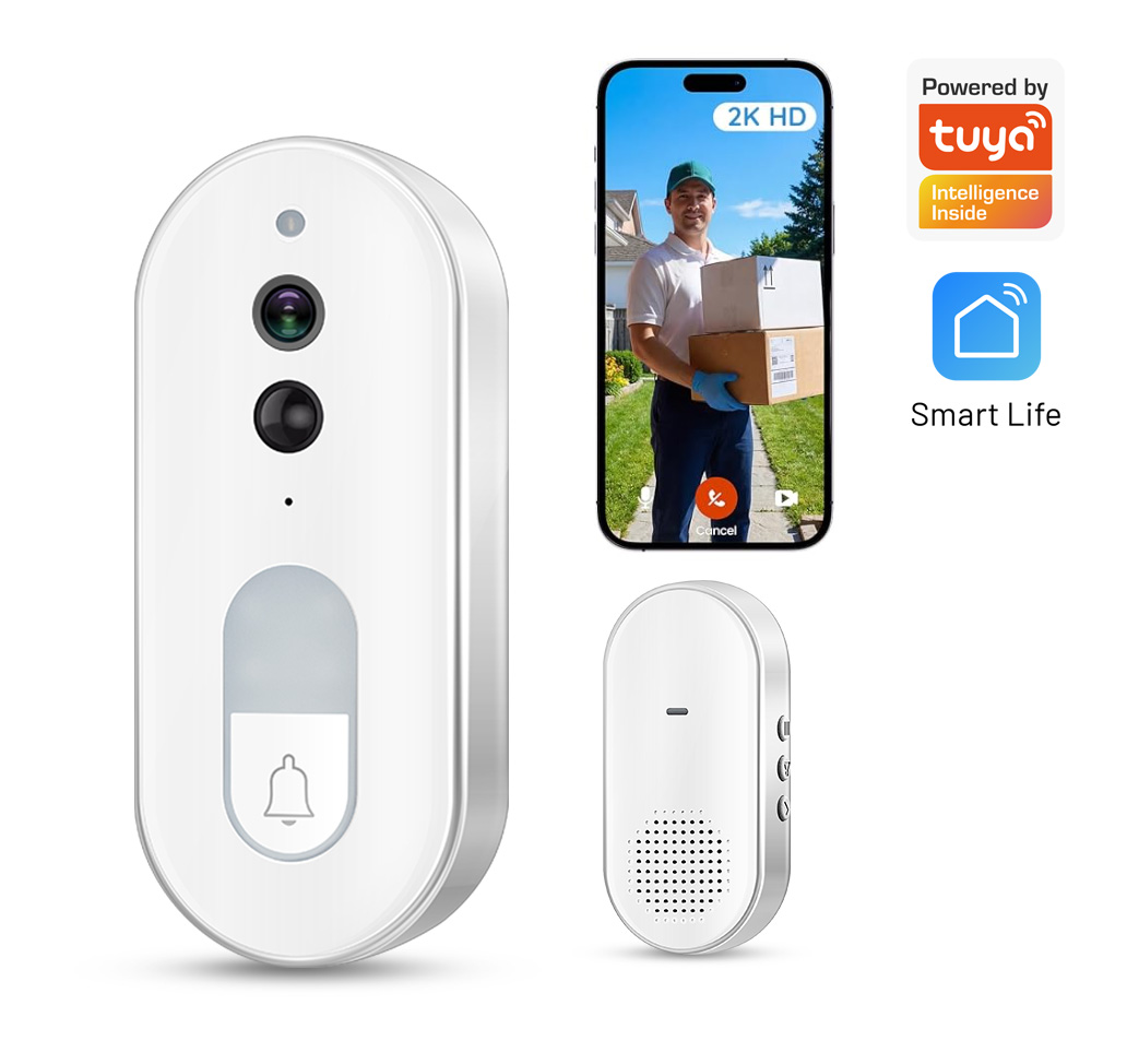 Tuya Smart Video Doorbell Wire - Home Security No Wifi Needed review and price