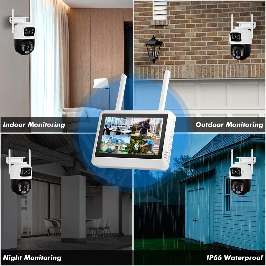 FUERS 8CH Wireless NVR Securit - Home Security Systems Wireless review and price