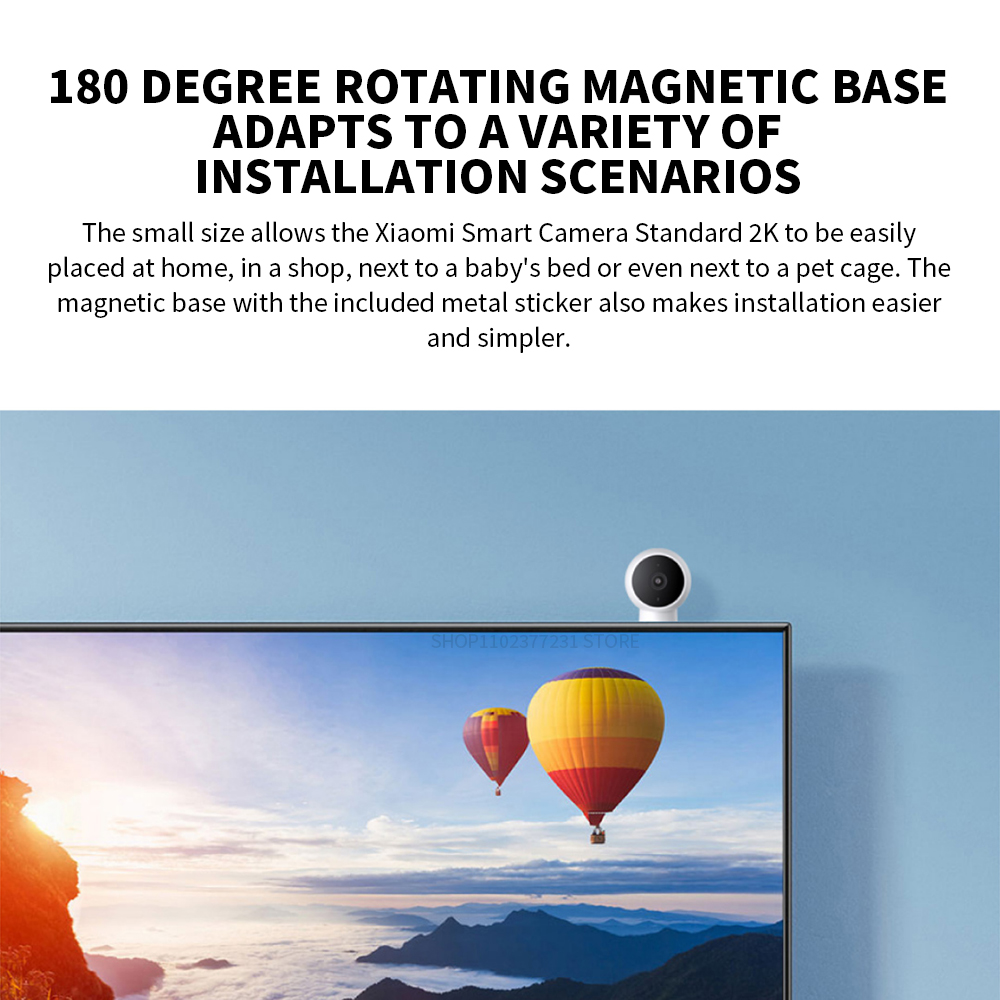 XIAOMI Smart IP Camera Standar - Home Security Xiaomi review and price