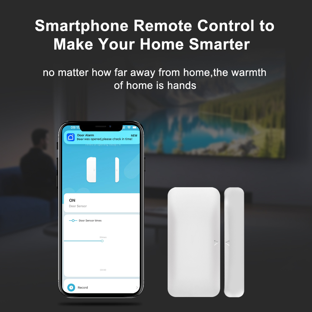 Tuya Zigbee Wireless Door Wind - Home Security Systems Wireless review and price