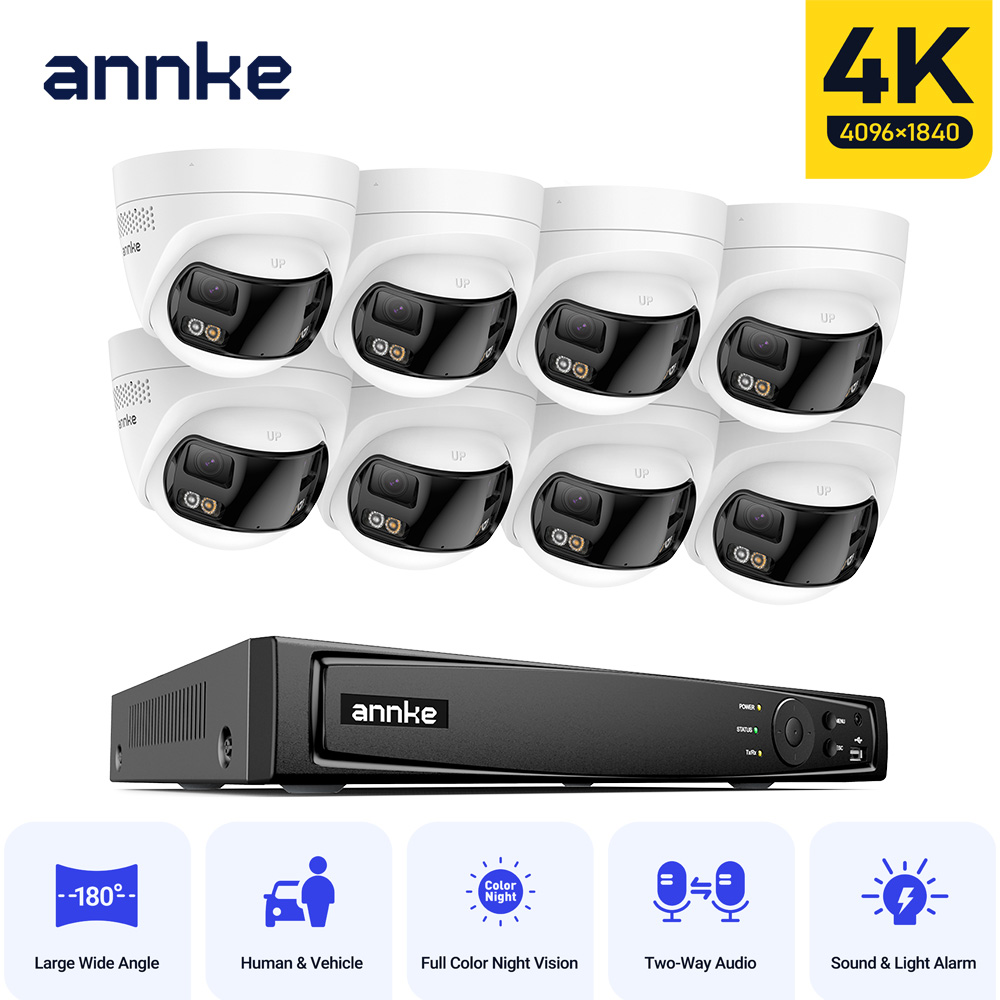 ANNKE 4K Outdoor Video Securit - Home Security Outdoor Camera System review and price