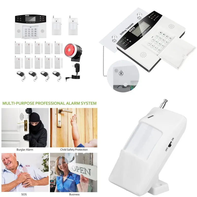 House Burglar Alarm Kit Auto D - Home Security Systems Wireless review and price