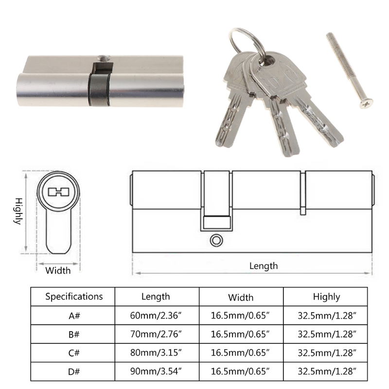 Keyed Entry Door Lock Cylinder - Home Security Door review and price