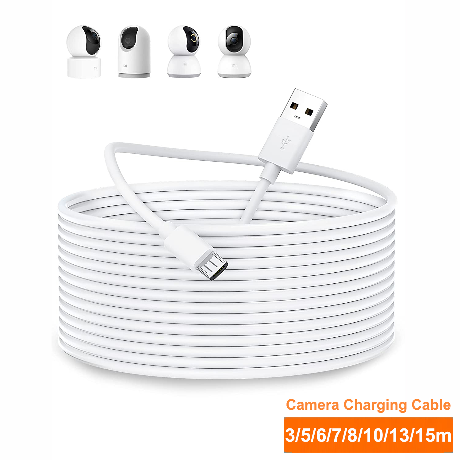 3~13m Micro USB Extension Cabl - Home Security Xiaomi review and price