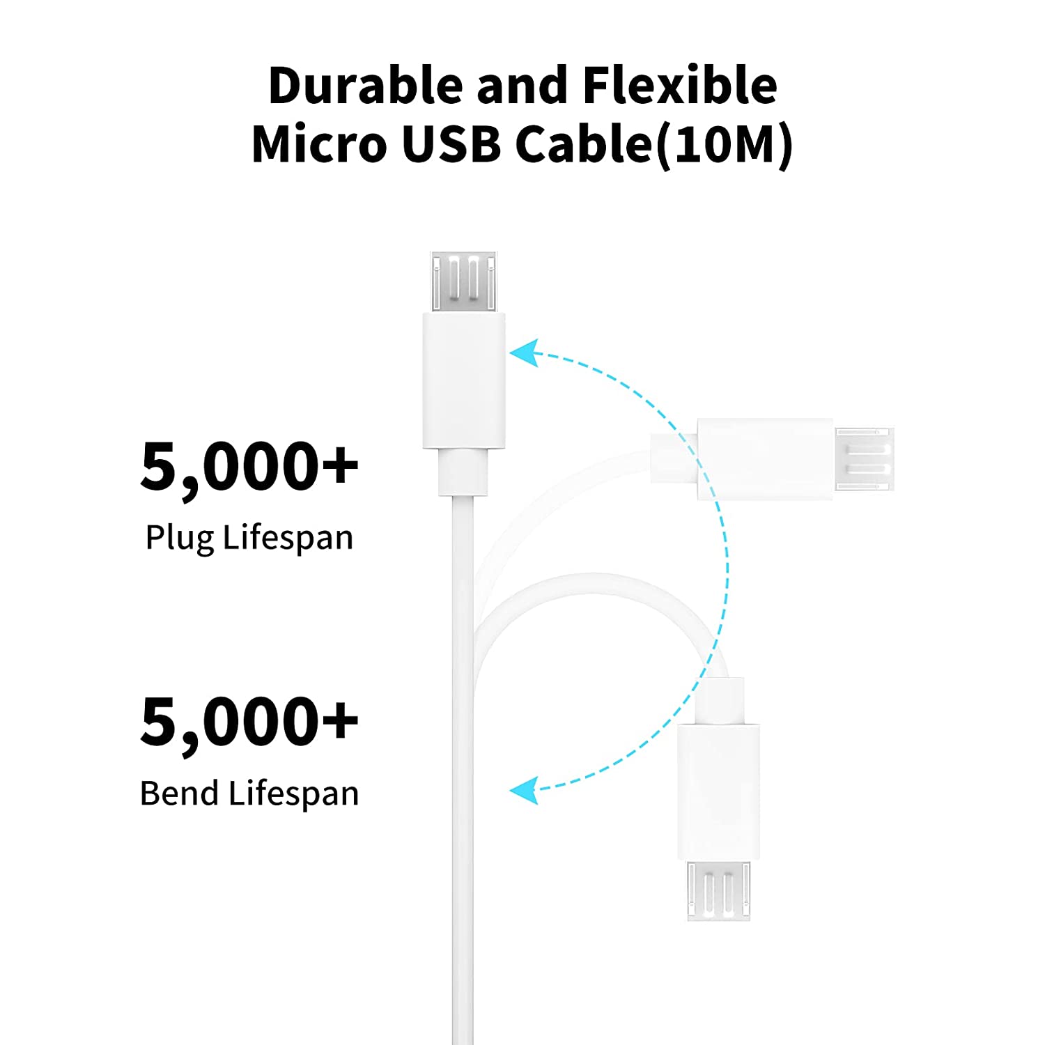 3~13m Micro USB Extension Cabl - Home Security Xiaomi review and price