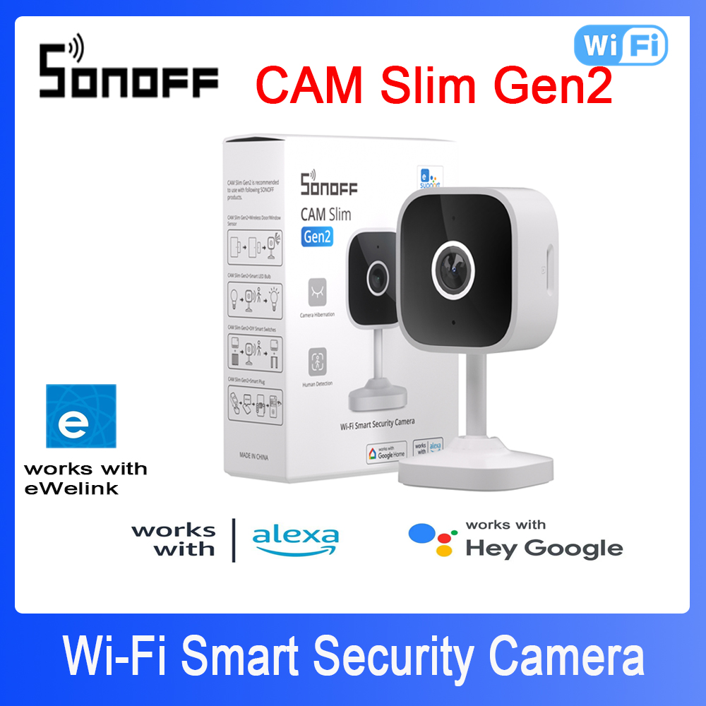 SONOFF CAM Slim Gen2 WiFi Smar - Home Security No Wifi Needed review and price