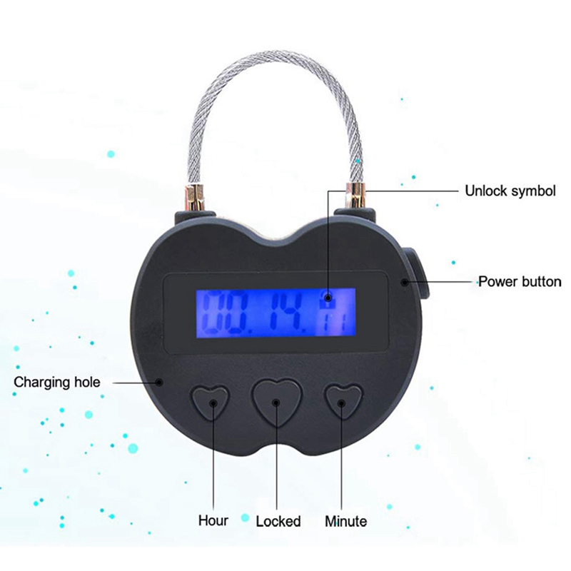 Smart Time Lock LCD Display Ti - Home Security Electronics review and price