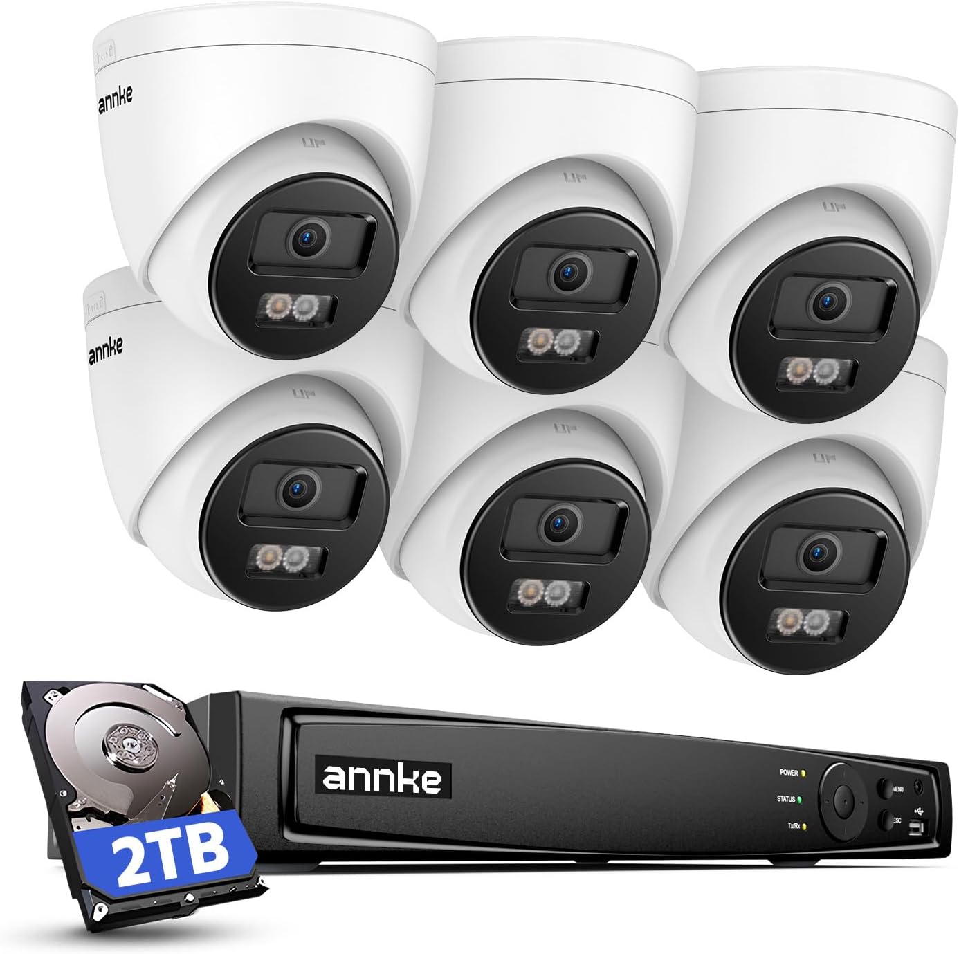 ANNKE 8CH 4K PoE Security Came - Home Security Outdoor Camera System review and price
