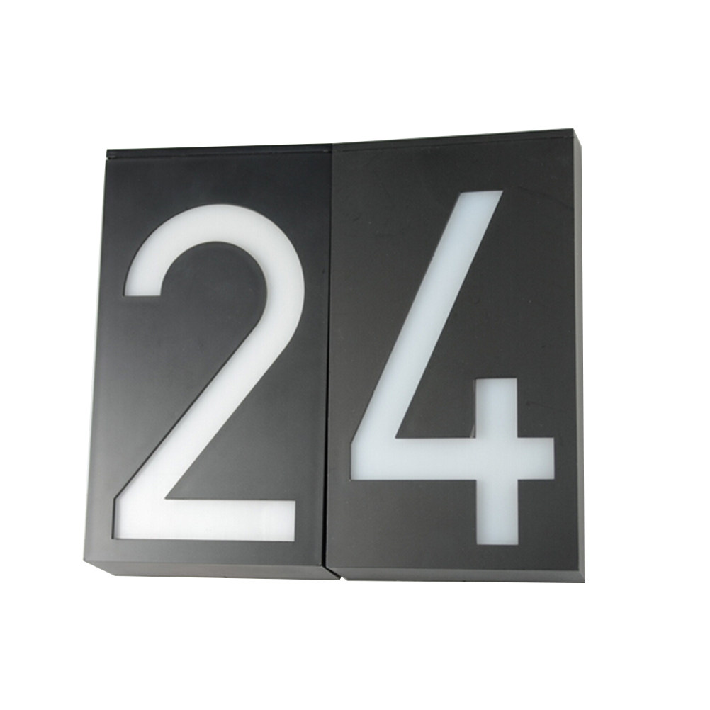 Solar Power 6 LED Doorplate Nu - Home Security Number review and price