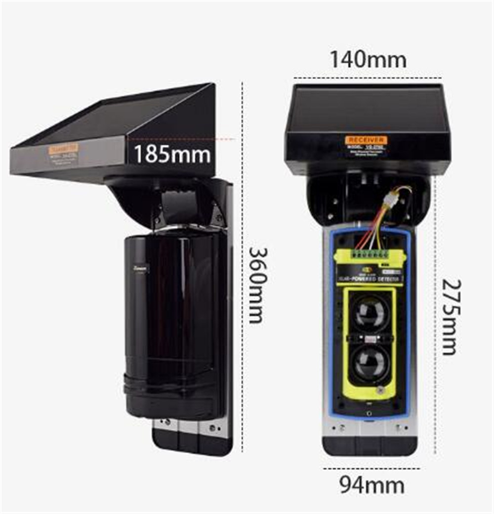 433mhz Wireless Solar Outdoor  - Home Security Systems Wireless review and price