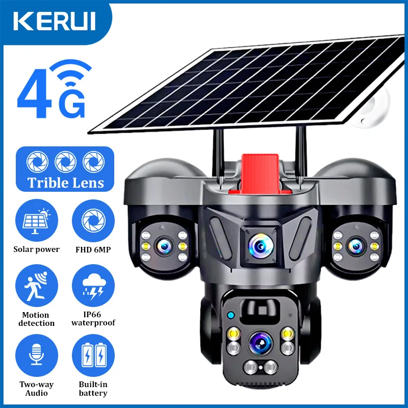 KERUI V380 Pro Outdoor PTZ 6MP - Home Security Outdoor Camera System review and price