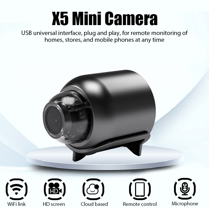 X5 Mini Camera HD 1080P Intell - Home Security No Wifi Needed review and price