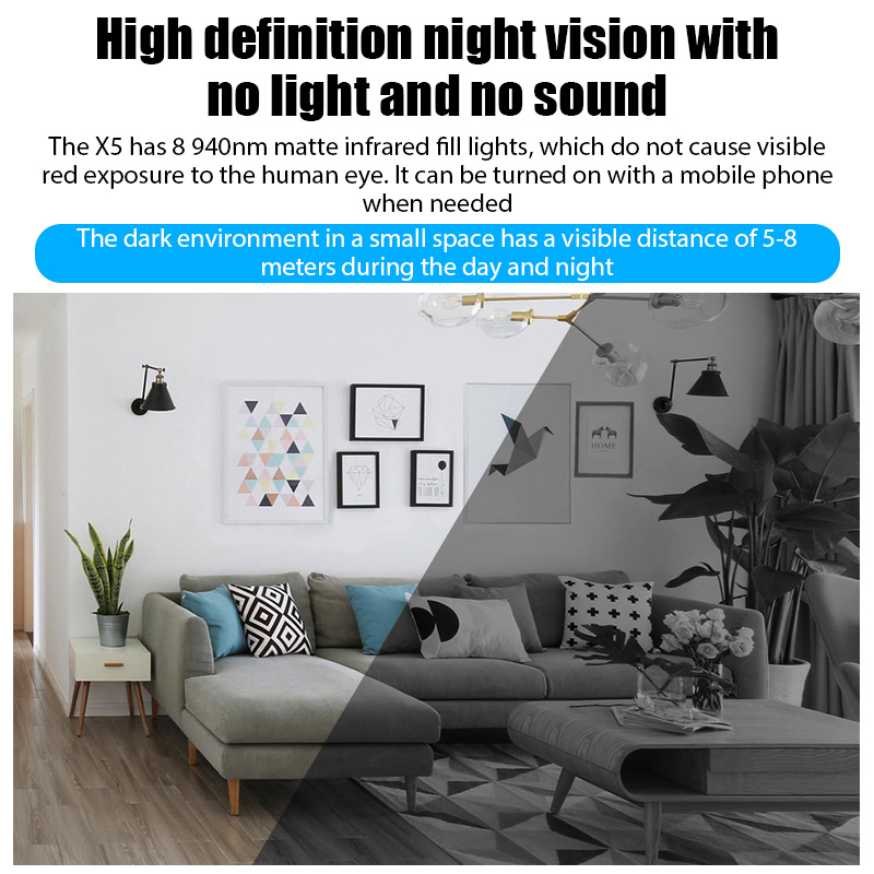 X5 Mini Camera HD 1080P Intell - Home Security No Wifi Needed review and price