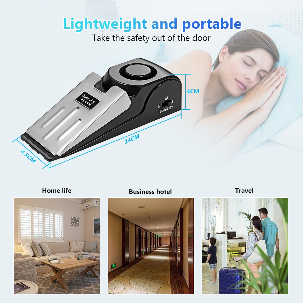 Wireless Door Stop Alarm Syste - Home Security Systems Wireless review and price