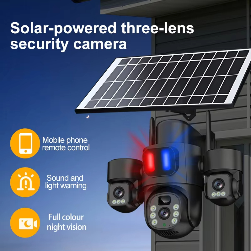 WIFI Solar PTZ Camera Outdoor  - Home Security Outdoor Camera System review and price