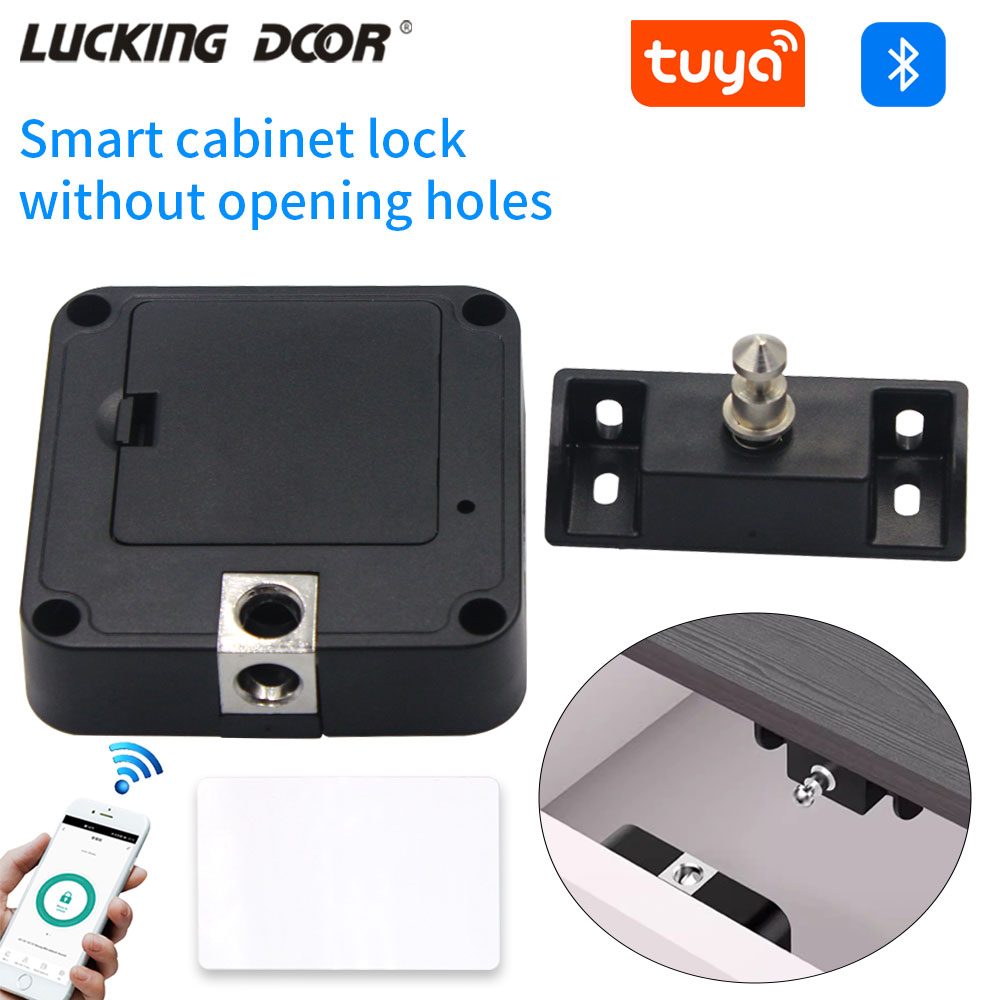 Tuya Hidden Cabinet Lock RFID  - Home Security Electronics review and price