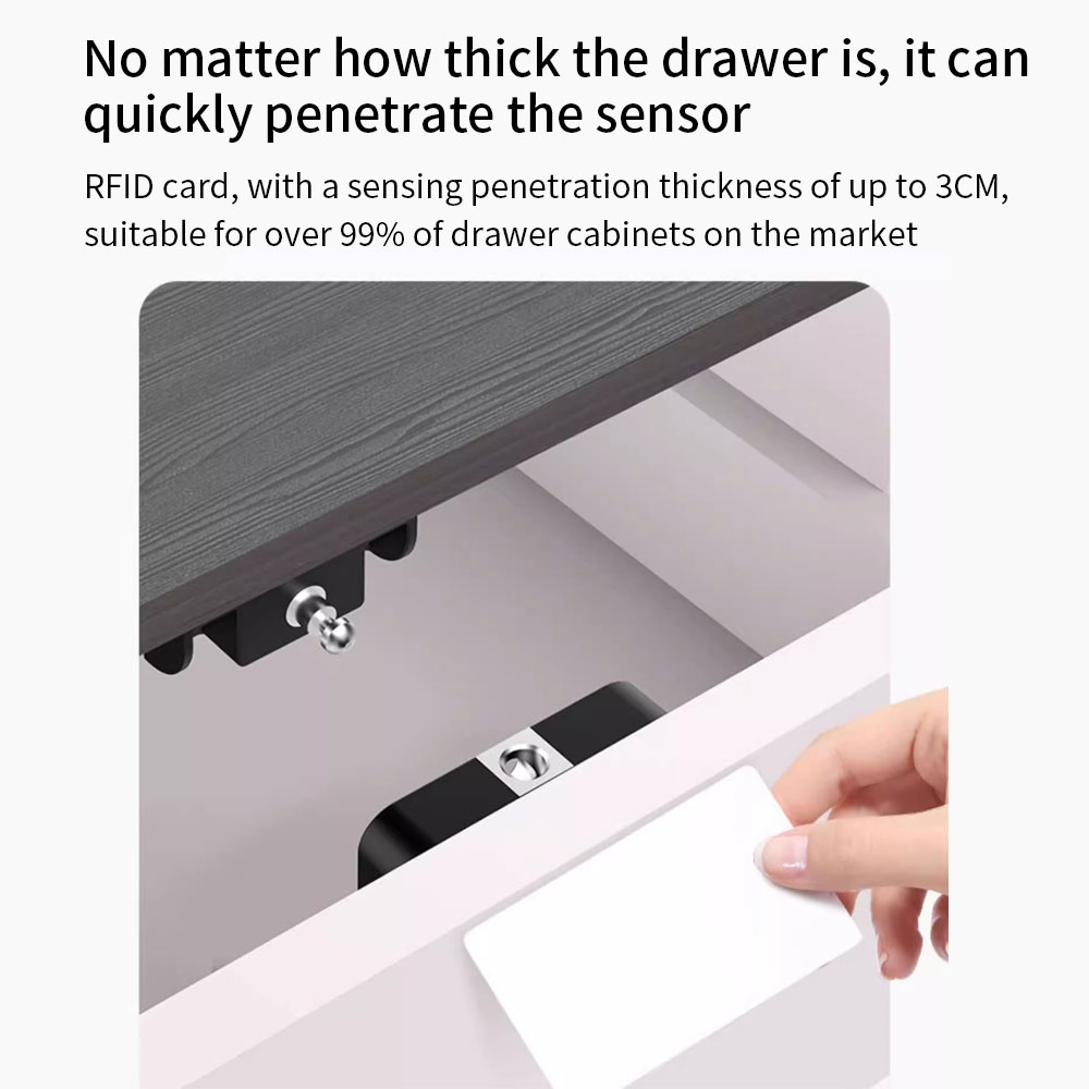 Tuya Hidden Cabinet Lock RFID  - Home Security Electronics review and price